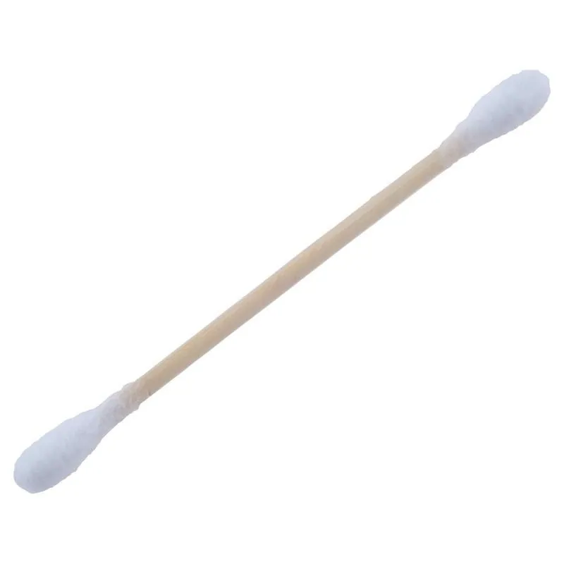 Cotton Tip Applicators with Bamboo Stem 2 X 50pc Packs (100pk) Including Case (Double Ended) – image 2