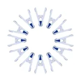 Pegs 20pk Metal Free - Plastic/TPR - White – image 2