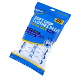 Pegs 20pk Metal Free - Plastic/TPR - White – image 3