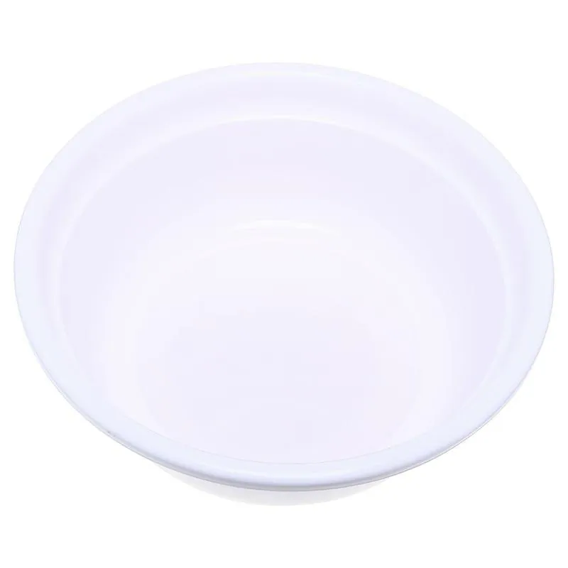 Wash Basin Multi-purpose Round - 13l - Ø46cm X 17cm(h) - White – image 2