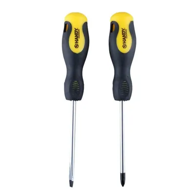 Screwdriver Phillips & Flat Head 2pk 6 X 100mm Large