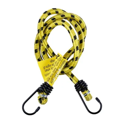 Bungee Cord Heavy Duty Yellow/Black 75cm (l) X 1.2cm (d)