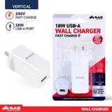 Charger 1-Port Usb-a 18W White (Compatible with iPhones and Android Devices) – image 2