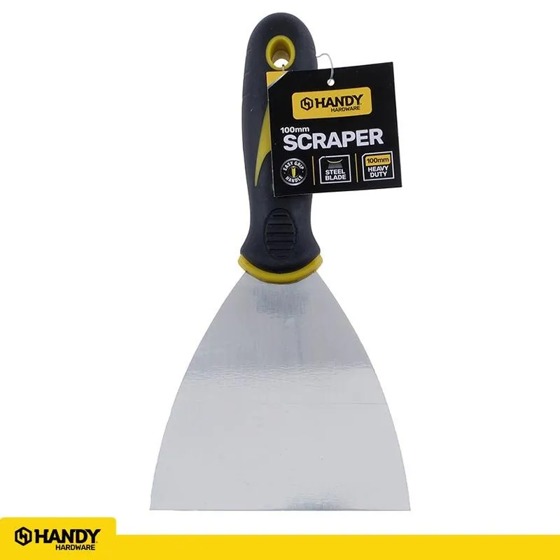 Scraper Black & Yellow Handle 100mm – image 4