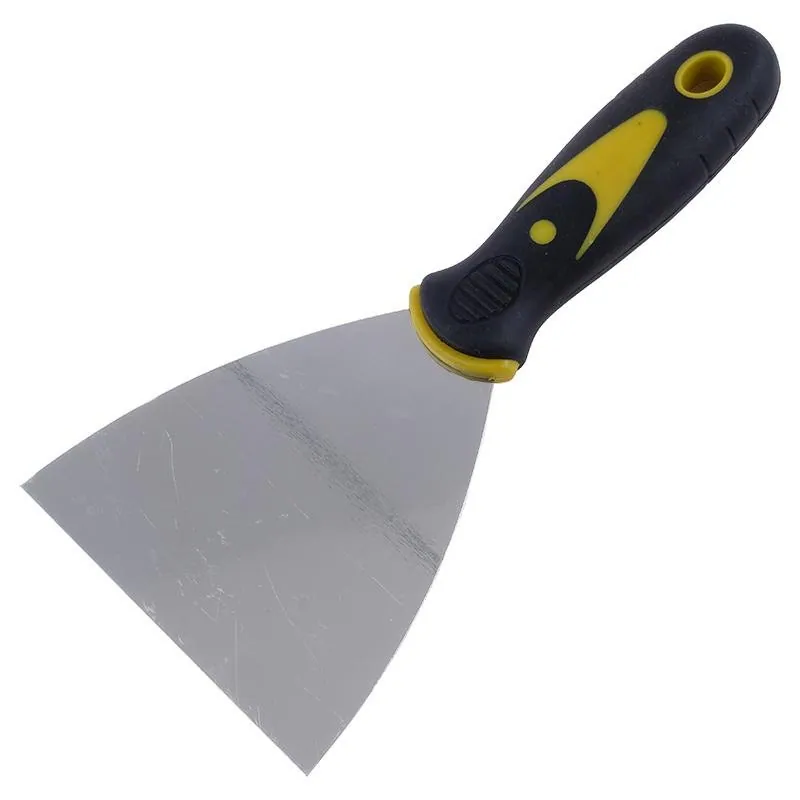 Scraper Black & Yellow Handle 100mm – image 2