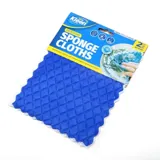 Sponge Core Microfibre Cloth 17cm X 20cm 2pk Blue & White – image 3
