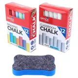 Chalk Set with Duster 3pk – image 1