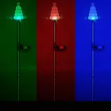 Stake Light Solar Christmas Tree 1LED 8cm X 86.5cm Multi Colour 1 Function Colour Changing – image 2