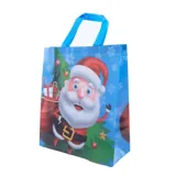 Gift Bag Reusable Christmas Fun Characters - Medium 32cm X 36cm X 12cm 4 Assorted Designs – image 2