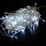Christmas Icicle Light Solar 180LED 7.3m Total Length Cool White 2 Functions – image 2