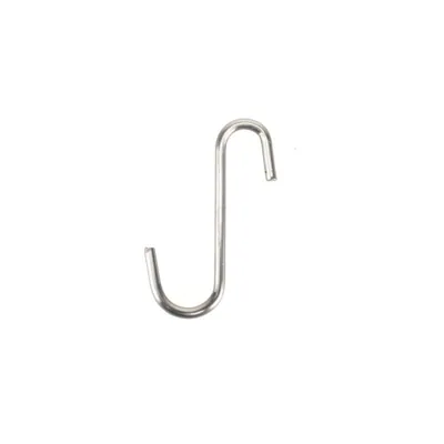 S Hook Stainless Steel Xxs 50mm X 20mm X 3mm 6pk