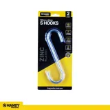 S Hook Zinc Plated Steel 150mm X 45mm X 5mm (m) 2pk – image 4