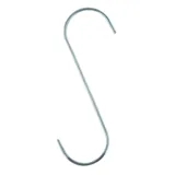 S Hook Zinc Plated Steel 205mm X 70mm X 4mm (xl) 2pk – image 1