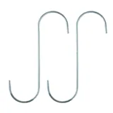 S Hook Zinc Plated Steel 205mm X 70mm X 4mm (xl) 2pk – image 2