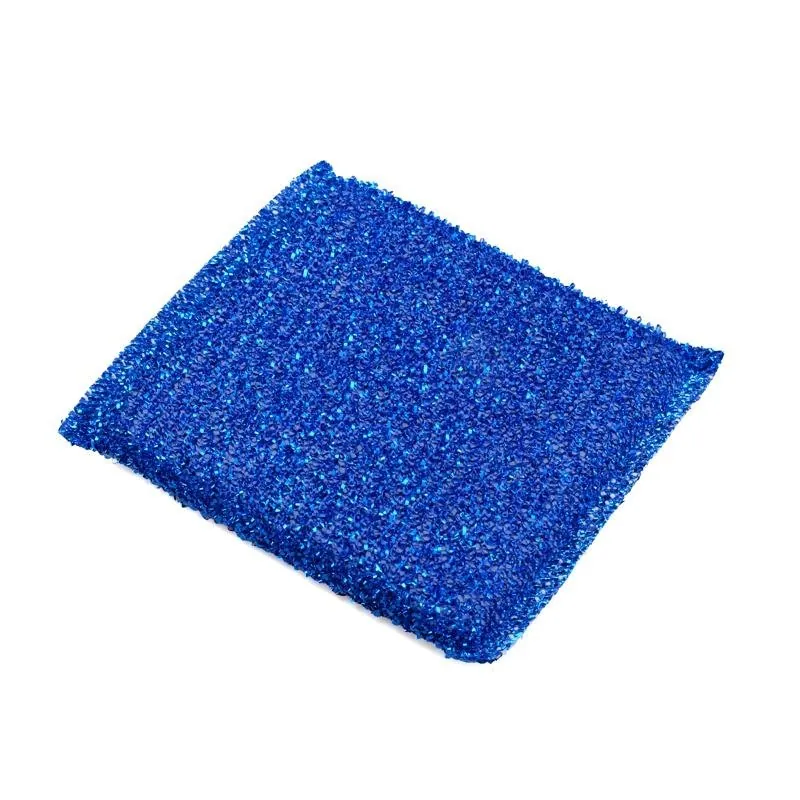 Mesh Sponge Scourer 11cm X 8cm X 1.5cm - 6pk - Blue – image 2
