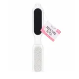 Pedicure Tool 4in1 with Pumice Stone, Brush, Emery Board & Metal File – image 4