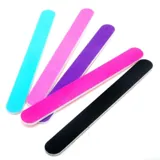 Nail File Emery Boards 5pk - Double Sided - 5 Colours Per Pack (81301) – image 2