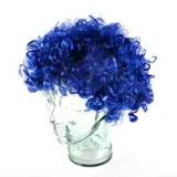 Wig Curly Afro Adults Black, Purple, Red, Blue, Green, Pink – image 2