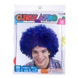 Wig Curly Afro Adults Black, Purple, Red, Blue, Green, Pink – image 3