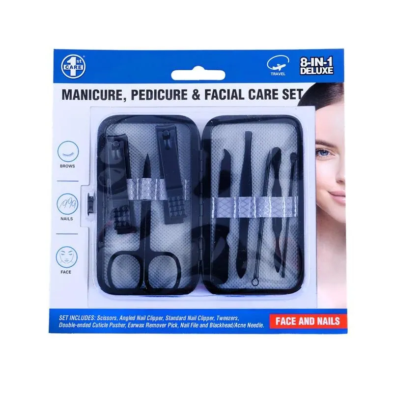 Deluxe Grooming Manicure Set - 8 in 1 with Carry Case – image 4
