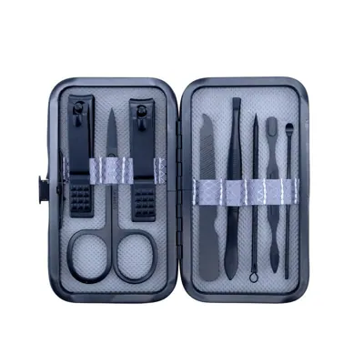 Deluxe Grooming Manicure Set - 8 in 1 with Carry Case