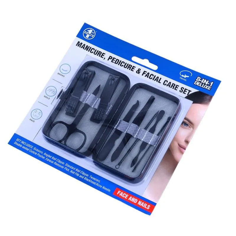 Deluxe Grooming Manicure Set - 8 in 1 with Carry Case – image 3