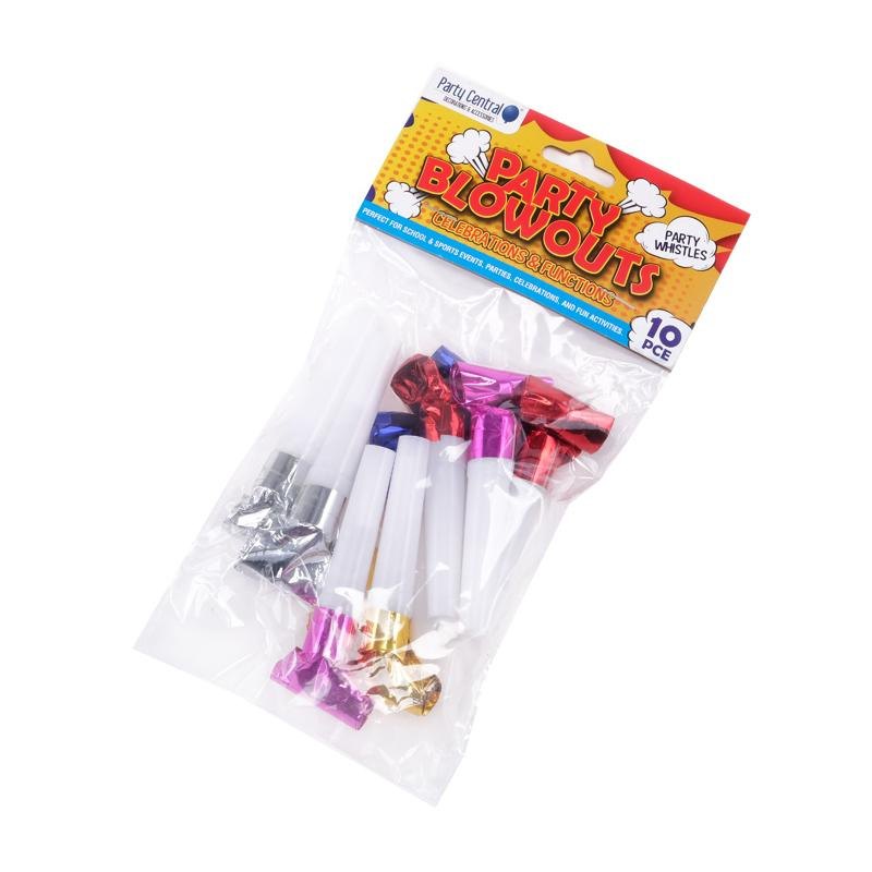 Foil Party Blowouts (10 Pack) — photo 4 of 4