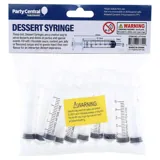 Plastic Dessert Syringes 5ml Each - 10pk – image 3
