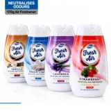 Solid Gel Air Freshener 170g Net - 4 Scents Assorted: Lavender, Vanilla, Strawberry, Linen – image 4