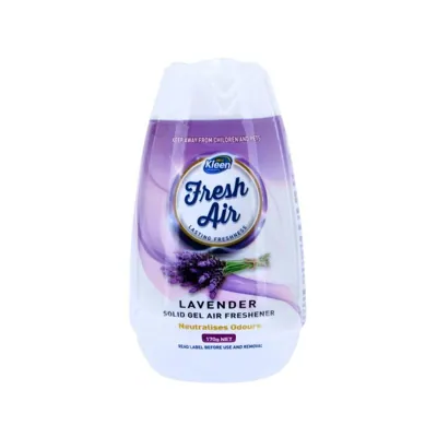 Solid Gel Air Freshener 170g Net - 4 Scents Assorted: Lavender, Vanilla, Strawberry, Linen