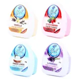 Mini Gel Air Freshener Variety Pack 60g/pc - 4 Scents Lavender, Vanilla, Strawberry, Linen – image 1