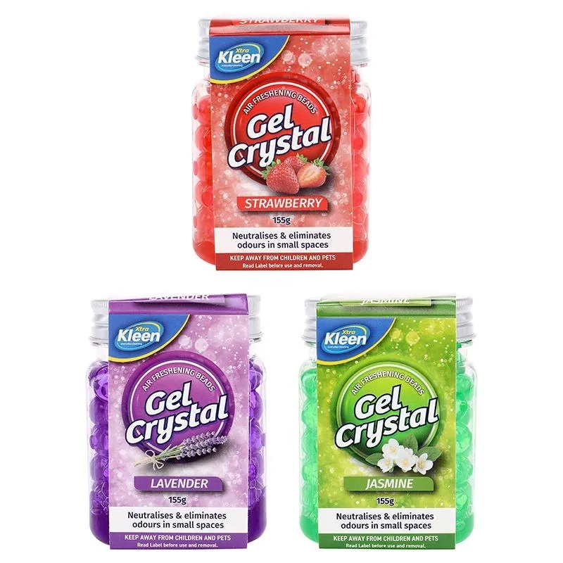 Gel Bead Air Freshener 155g - 3 Scents Assorted: Lavender, Strawberry, Jasmine – image 3