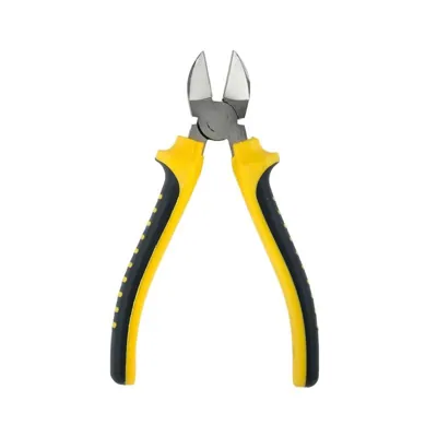 Plier Premium Diagonal Comfort Grip Handle Black & Yellow 200mm