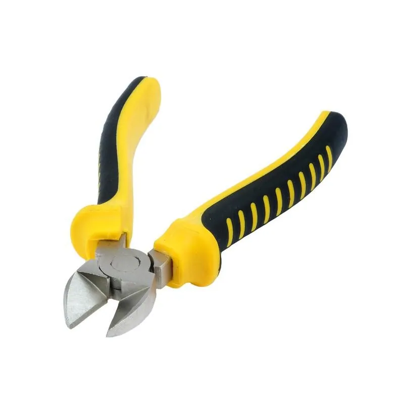 Plier Premium Diagonal Comfort Grip Handle Black & Yellow 200mm – image 2