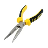 Plier Premium Long Nose Comfort Grip Handle Black & Yellow 200mm – image 2