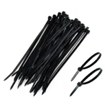 Cable Ties Black & Clear Assorted in Carton 150mm X 3.6mm 120pc – image 1