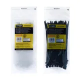 Cable Ties Black & Clear Assorted in Carton 150mm X 3.6mm 120pc – image 2