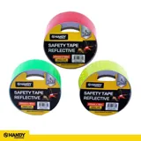 Tape Reflective 3 Assorted Colours, Green, Red Yellow 50mm X 10m – image 4