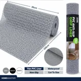 Anti Slip Liner Mat 30cm X 150cm Black, White & Grey – image 4