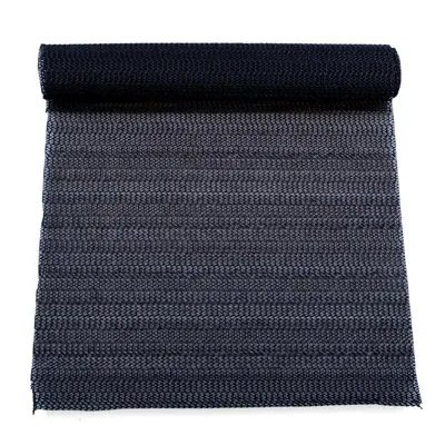 Anti Slip Liner Mat 30cm X 150cm Black, White & Grey