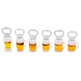 Man Cave Bottle Opener with Magnet Beer Mug Shaped 8.5cm X 3cm 6 Assorted – image 2