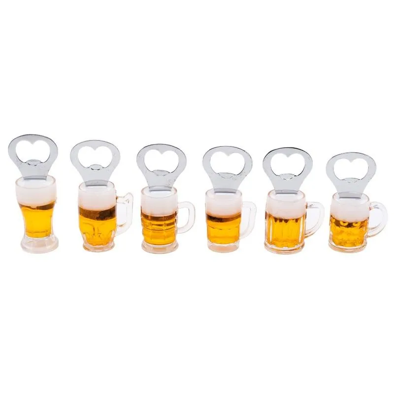 Man Cave Bottle Opener with Magnet Beer Mug Shaped 8.5cm X 3cm 6 Assorted – image 2