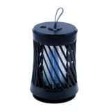 USB Rechargable Insect Zapper Portable 14.5cm X 9.5cm Black – image 1