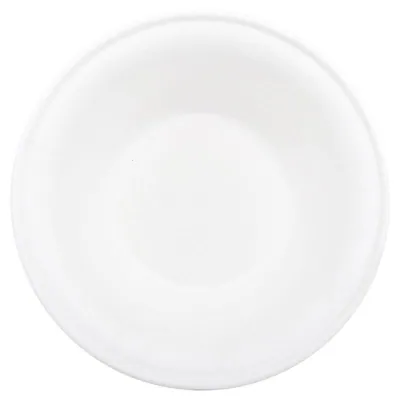 Sugarcane Bagasse Large Bowls - 1l - Ø20.5cm - 12pk (white)