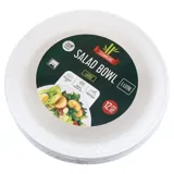 Sugarcane Bagasse Large Bowls - 1l - Ø20.5cm - 12pk (white) – image 3