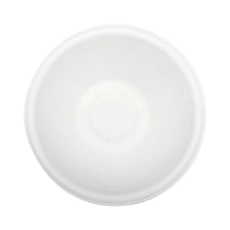 Sugarcane Bagasse Small Snack Bowls - 220ml - 50pk Bulk (white) – image 2