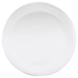Sugarcane Bagasse Round Dinner Plates Large - Ø26cm - 30pk (white) – image 2