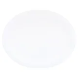 Sugarcane Bagasse Oval Dinner Plates Large - 25.5cm X 31cm - 30pk (white) – image 1