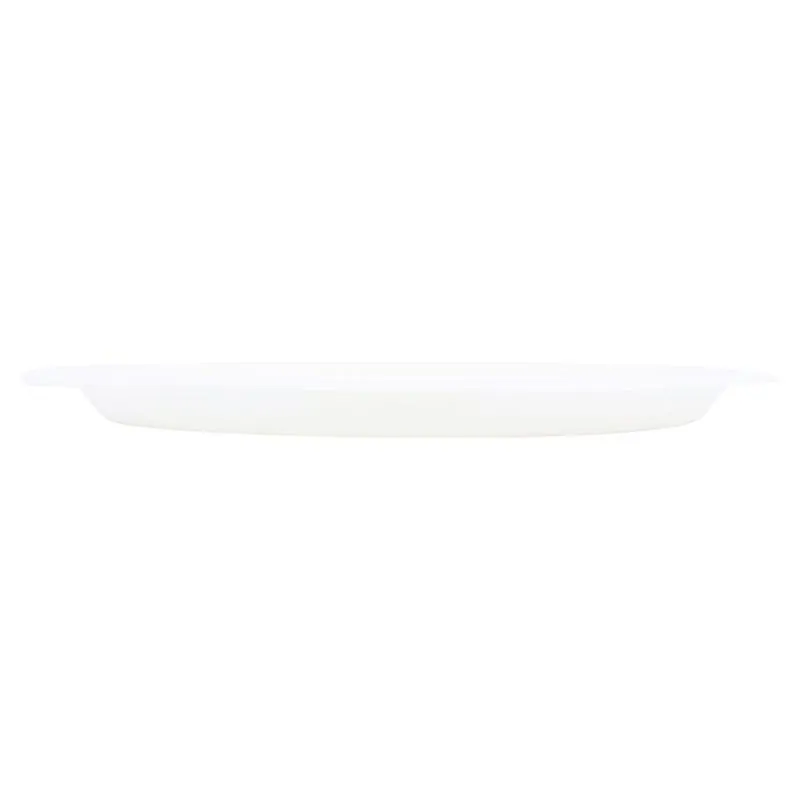Sugarcane Bagasse Oval Dinner Plates Large - 25.5cm X 31cm - 30pk (white) – image 2