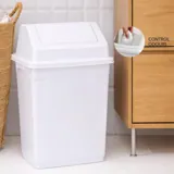 Swing Top Bin 40l Capacity - White – image 2